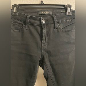 Black Mavi Jeans Low-rise